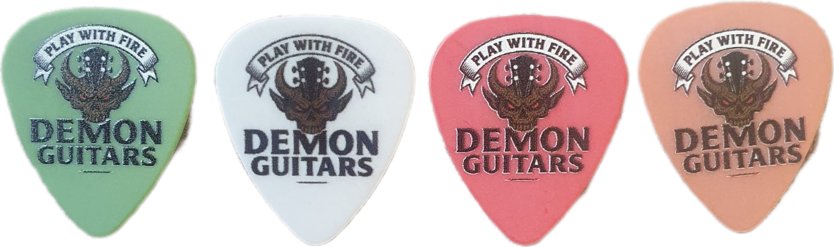Demon Guitar Pick Bag of 20