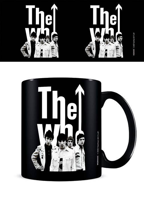 The Who (1964 Band) Black Mug