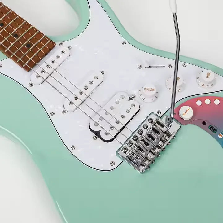 D-160SE Customize Guitar Electric High Quality Cheap Stringed Instrument Electric Manufacturers Pink Electric Guitar-2