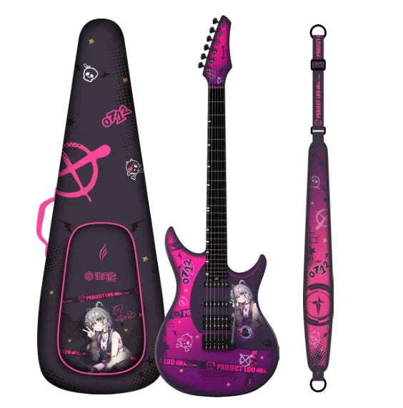 ENYA Inspire Genuine Carbon Fiber Smart Electric Guitar with Ebony Fingerboard-1