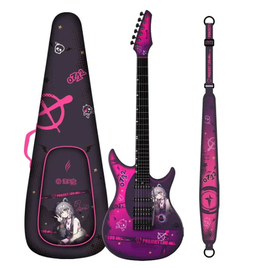 ENYA Inspire Genuine Carbon Fiber Smart Electric Guitar with Ebony Fingerboard-1