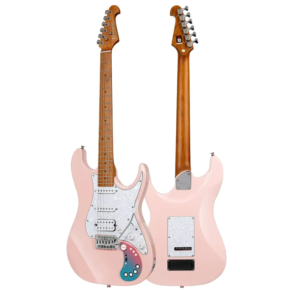 D-160SE Customize Guitar Electric High Quality Cheap Stringed Instrument Electric Manufacturers Pink Electric Guitar-10