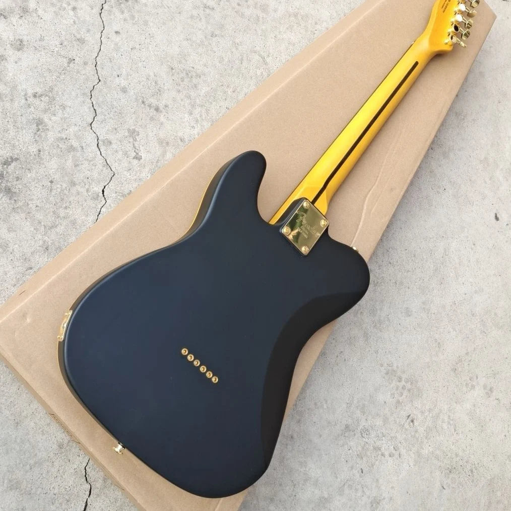 High Quality Black TL Electric Guitar 39 Inch Bass Guitar   Classical with Gloss  Wholesale From Factory-3