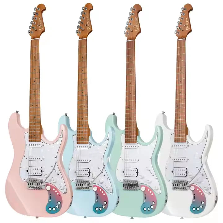 D-160SE Customize Guitar Electric High Quality Cheap Stringed Instrument Electric Manufacturers Pink Electric Guitar-0
