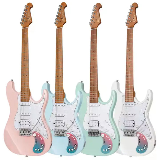 D-160SE Customize Guitar Electric High Quality Cheap Stringed Instrument Electric Manufacturers Pink Electric Guitar-0