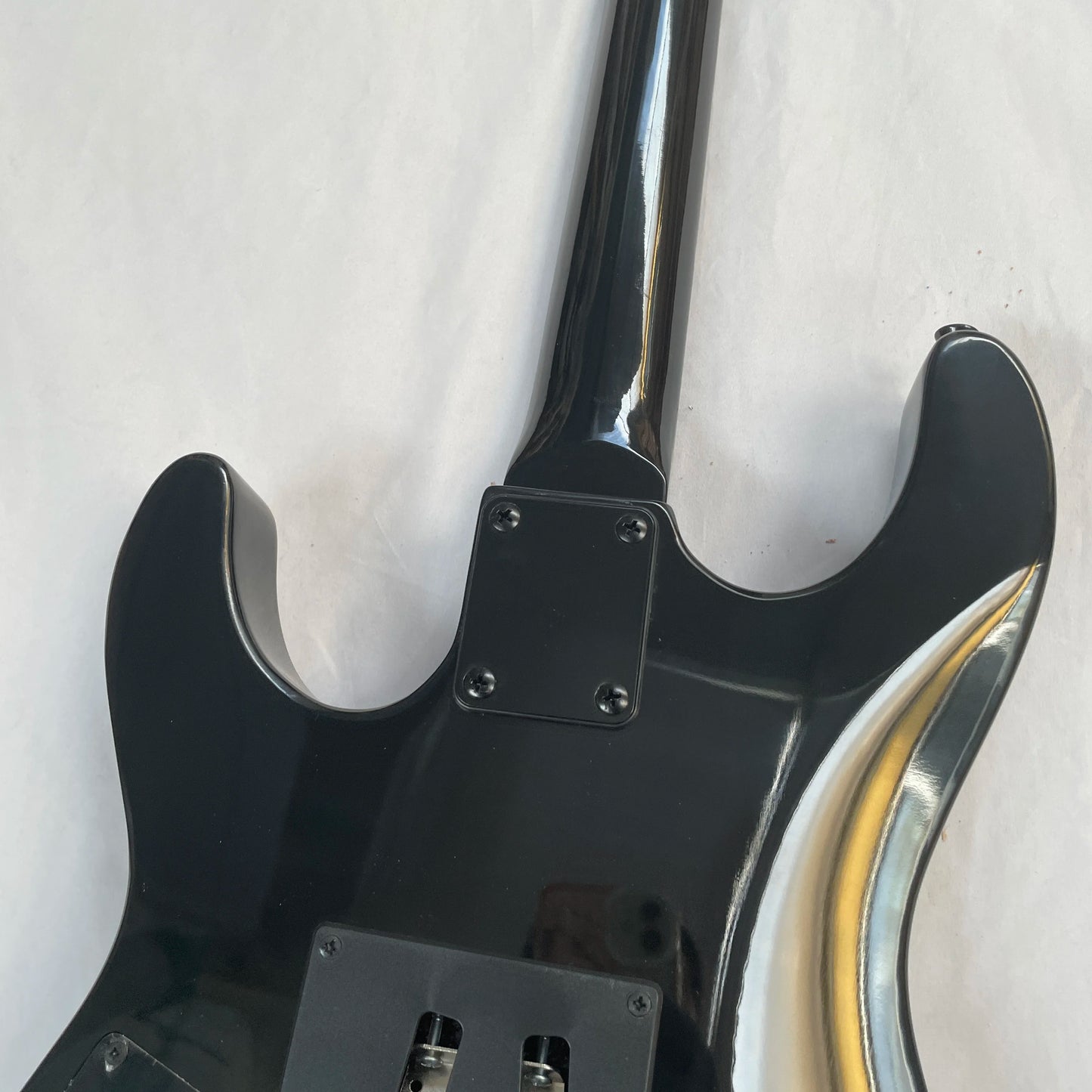 Black Kirk Hammett Signature KH-WZ White-Zombie Electric Guitar Black Fast Ship-4