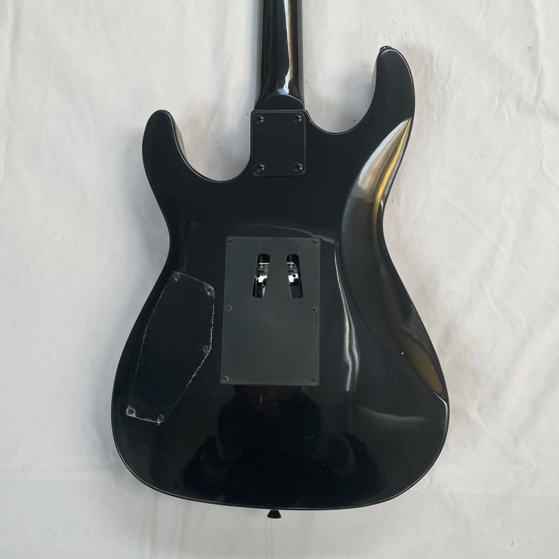 Black Kirk Hammett Signature KH-WZ White-Zombie Electric Guitar Black Fast Ship-5