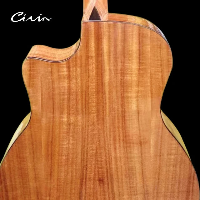 Source Factory Promotional Musical Instrument 40 Inch Acacia Rosewood Acoustic Guitar Folk Cutaway Guitars-1