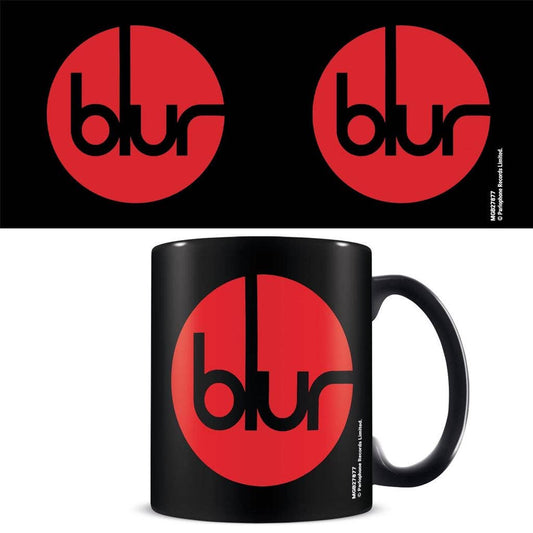 Blur (Logo) Black  Coffee Mugs