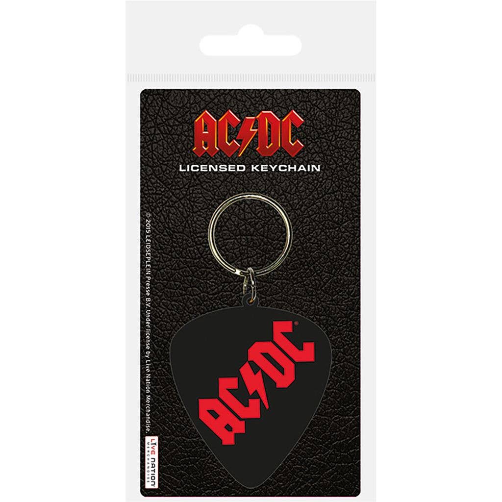 AC/DC Plectrum Key Ring