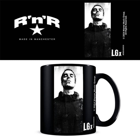 Liam Gallagher (Rnr) Black Mug