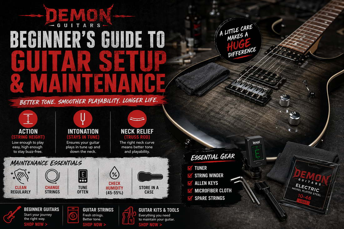 👉 Your guitar setup and maintenance matter more than you think.