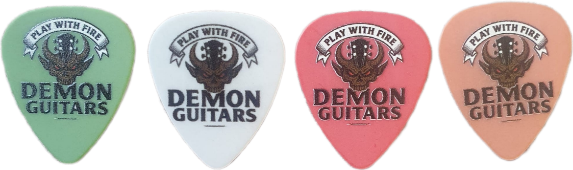Demon Guitar Pick Bag of 20