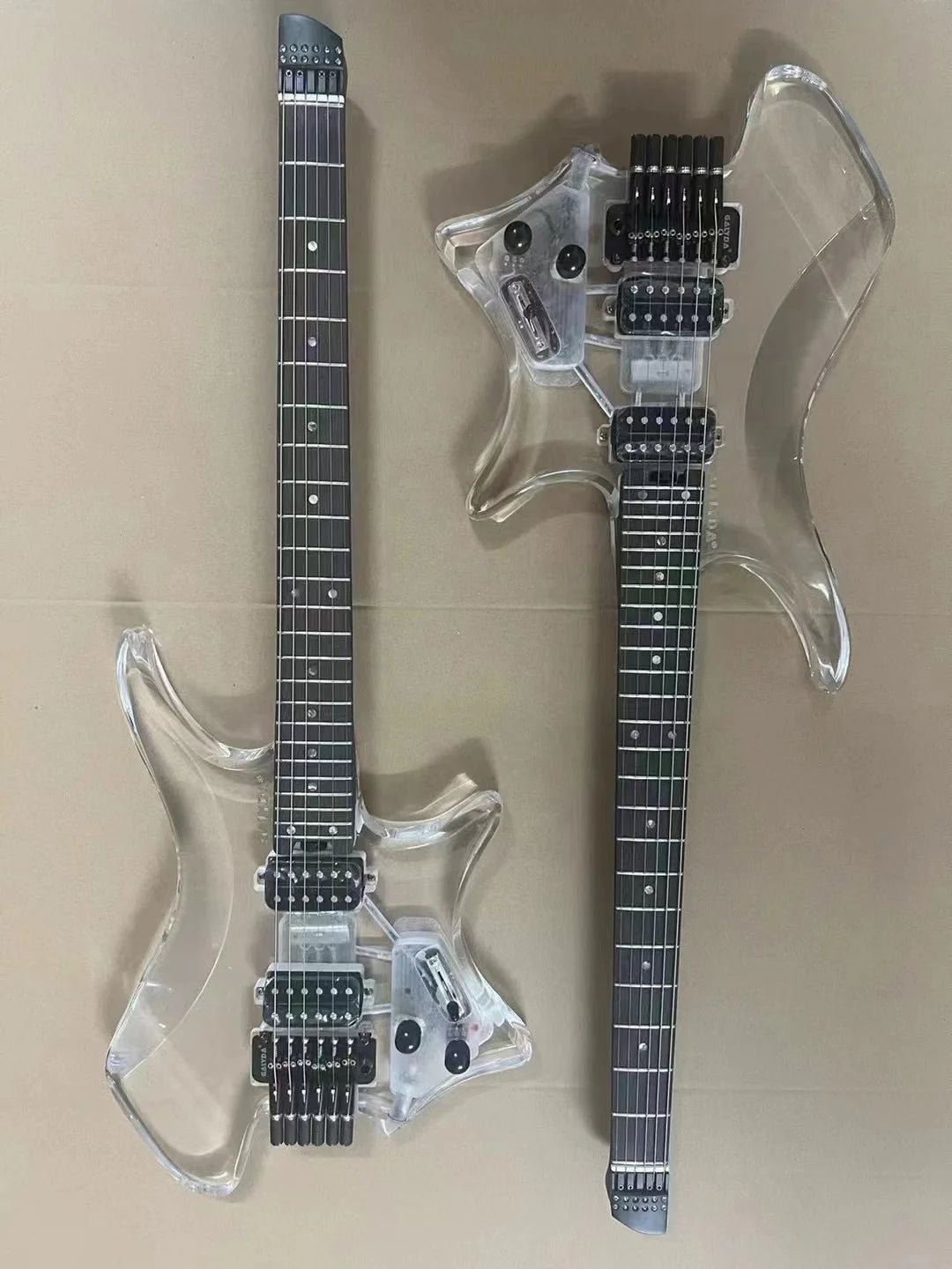 High Quality OEM Electric Guitar Single Double ST 39-Inch Entry-Level Acrylic/Wood 6 Strings ST Electric Guitar for Beginner-4