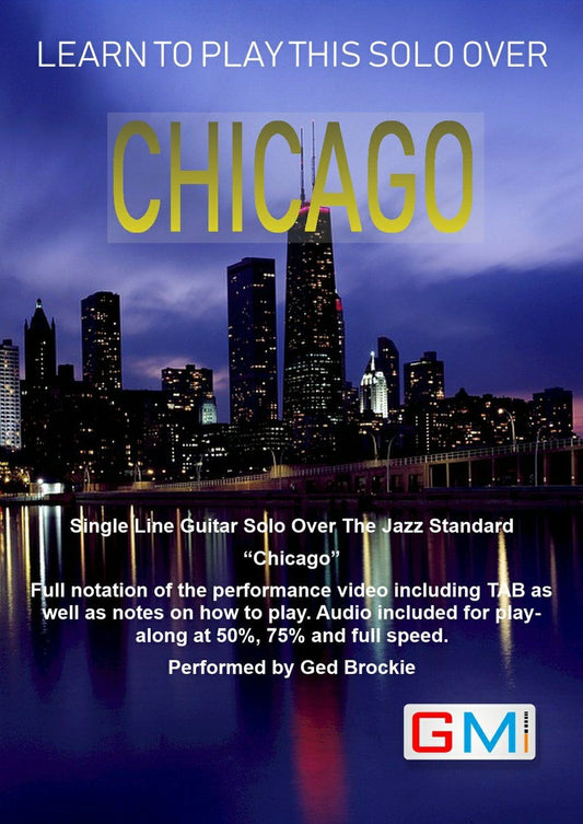 Jazz Guitar Solo Over The Standard Chicago